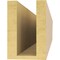 Ekena Millwork 4in. W x 6in. H x 36in. L Moab Woodgrain TimberThane Rafter Tail, Primed Tan RFTUR04X06X36MOARCPR - alternate 5